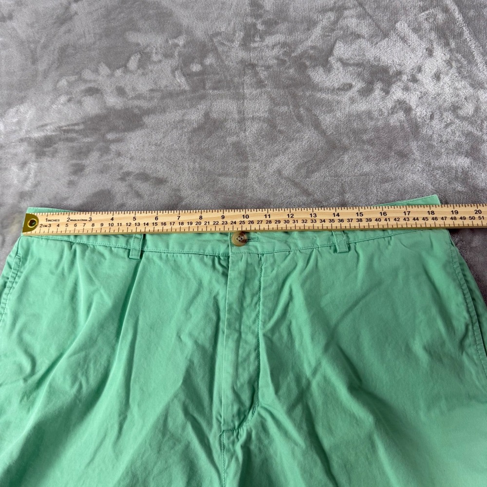 Vineyard Vines Club Short Mens 38 Mint Green Chino‎ Cotton Twill 9 Inch Inseam - Picture 7 of 10